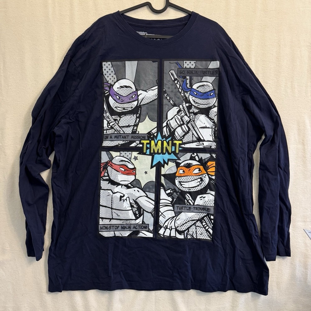 Licensed Teenage Mutant Ninja Turtles - Team Long Sleeve T-Shirt XXXL